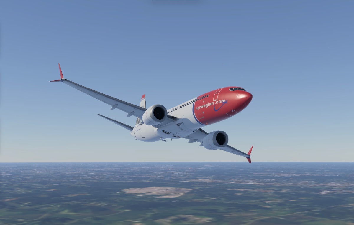 Boeing 737-8 MAX — Norwegian Air Sweden