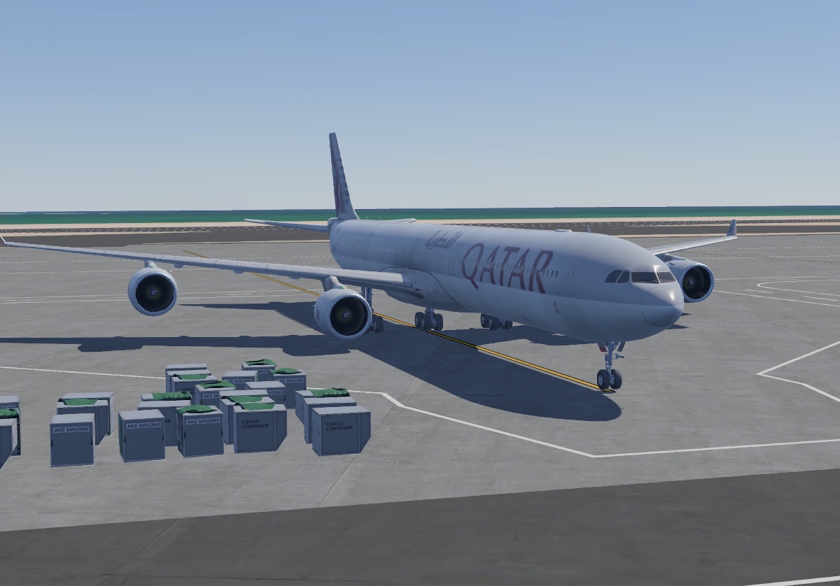 Airbus A340-600 — Qatar Airways