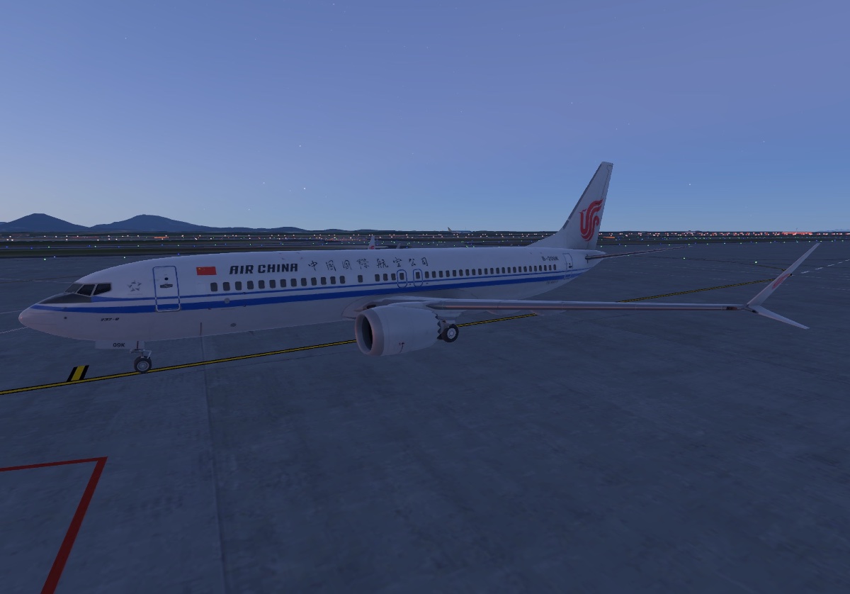 Boeing 737-8 MAX — Air China