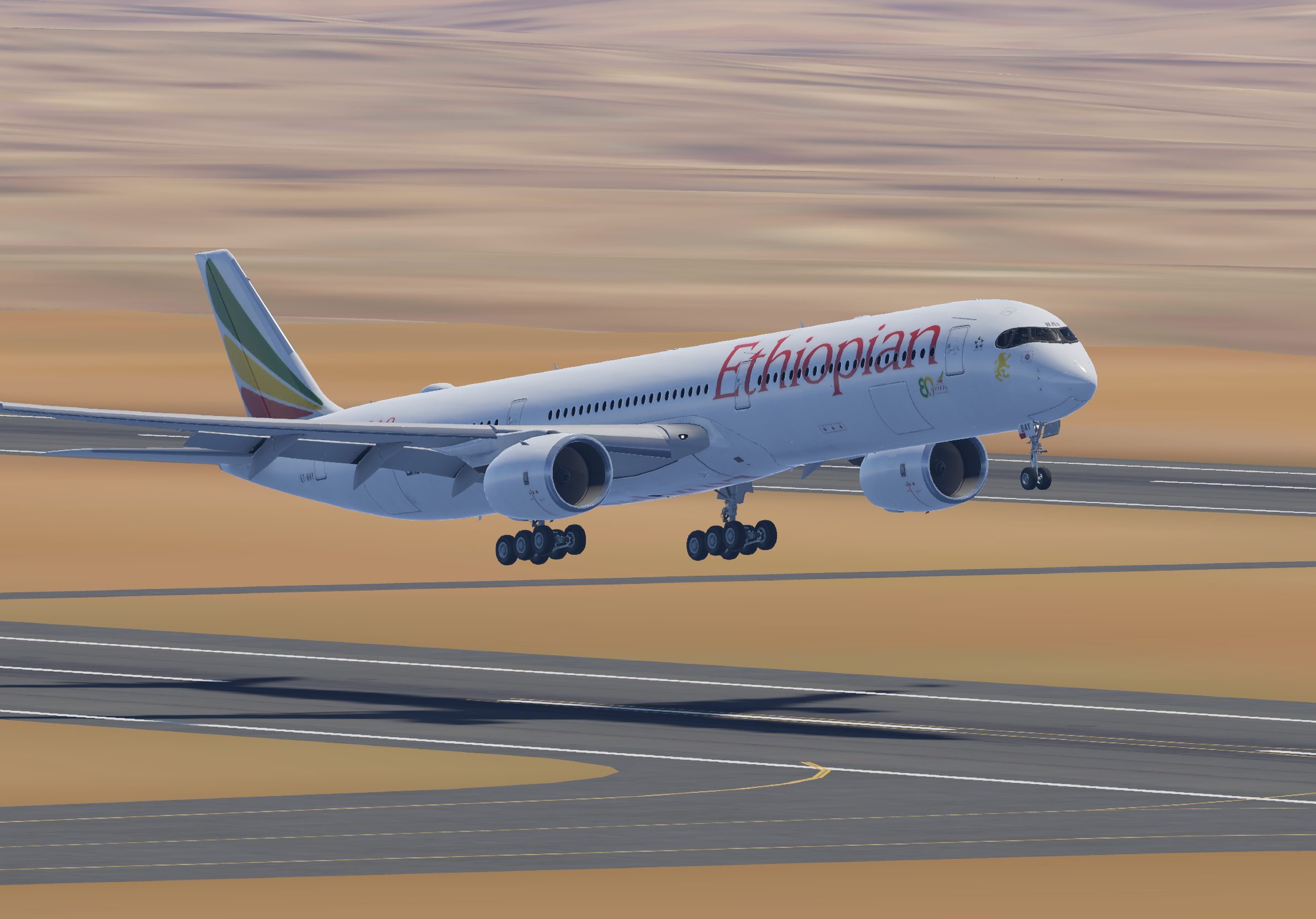 Airbus A350-1000 — Ethiopian Airlines