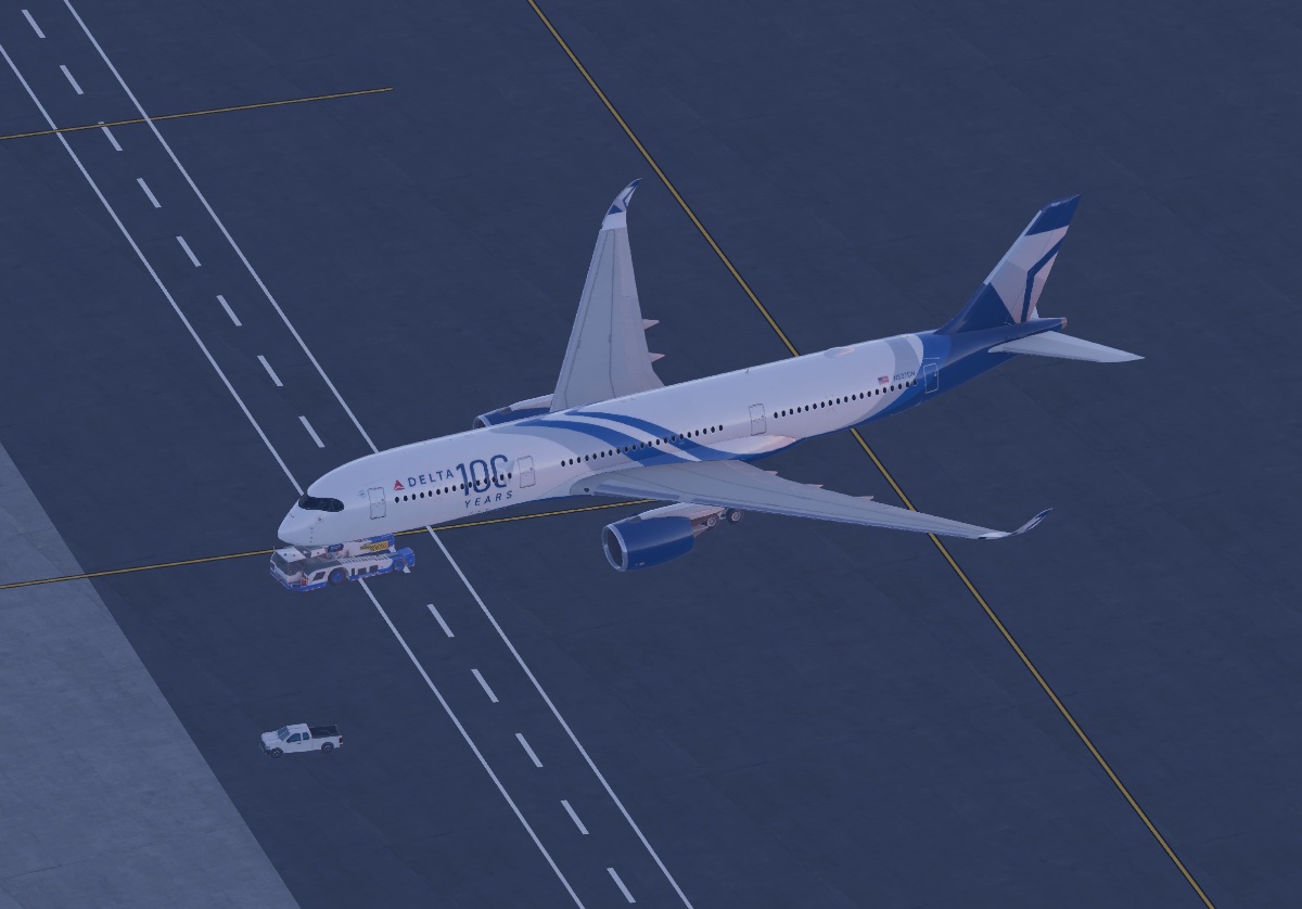 Airbus A350-900 — Delta Air Lines - 100 Years
