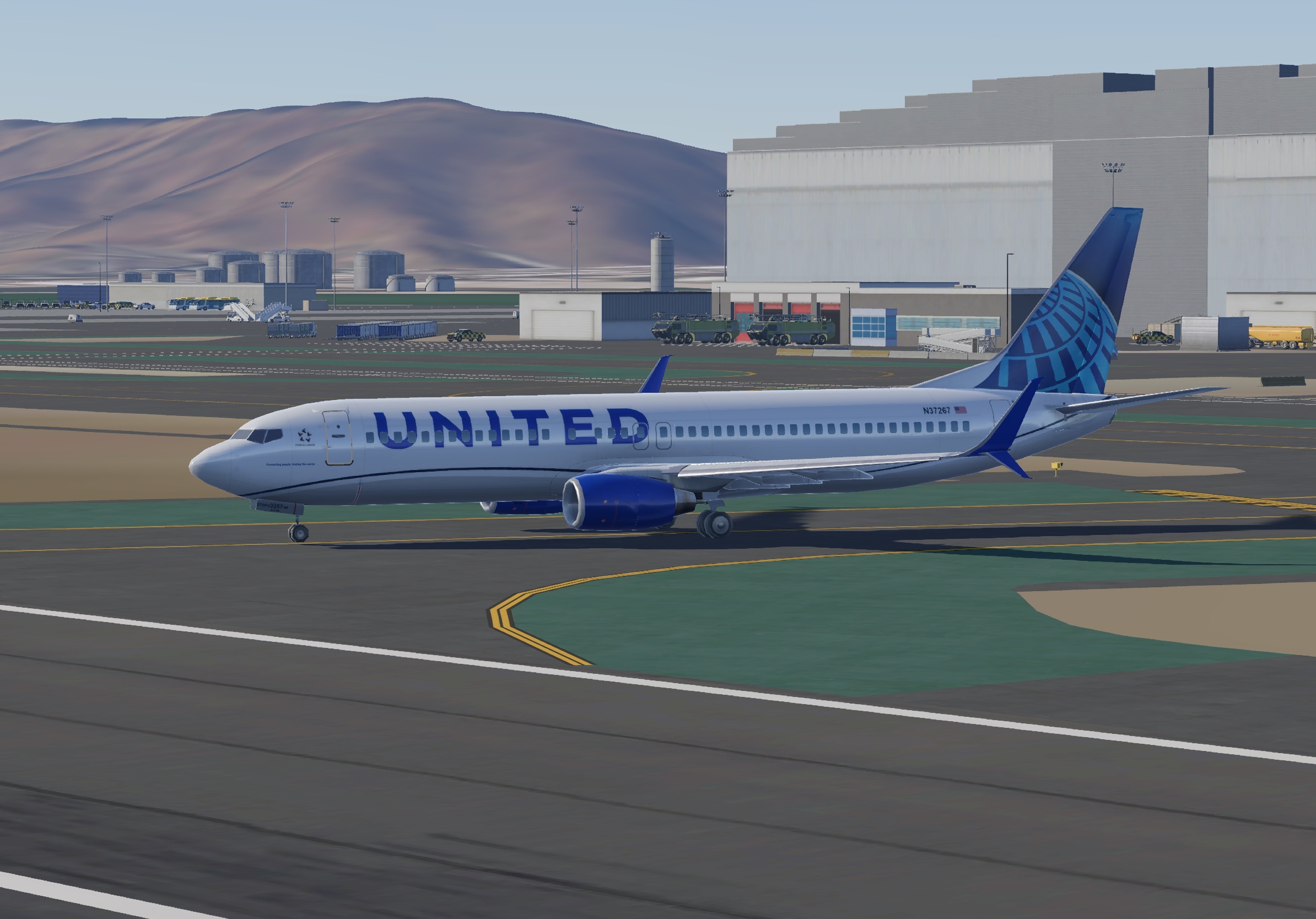 Boeing 737-800 — United Airlines - 2019