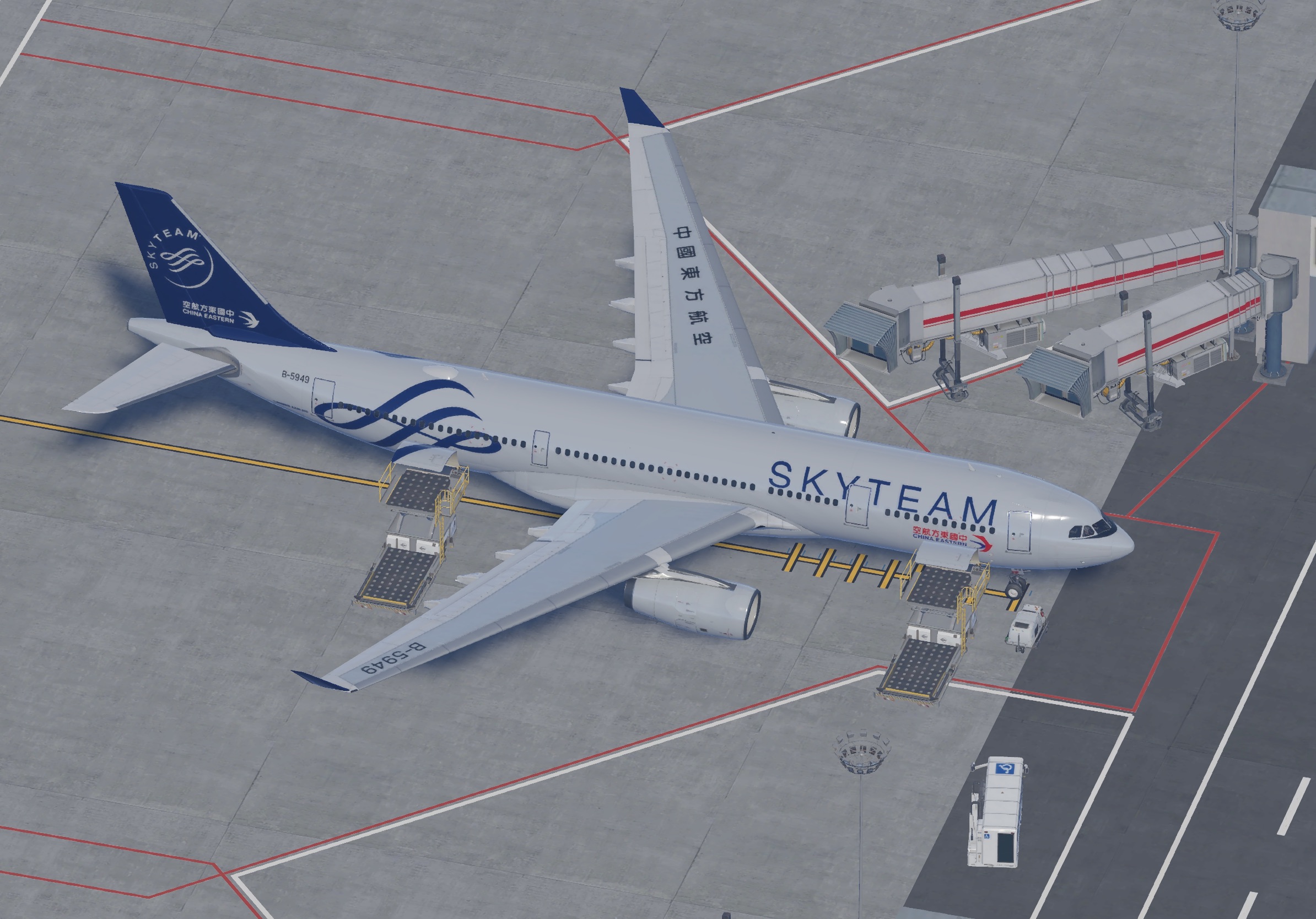Airbus A330-200 — China Eastern - Skyteam