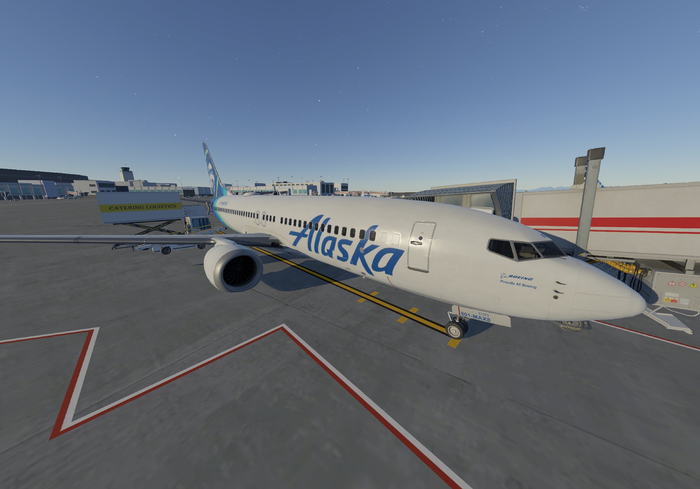 Boeing 737-8 MAX — Alaska Airlines