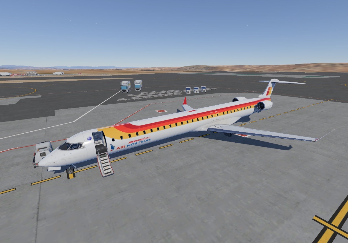 CRJ-1000 — Iberia - Retro Air Nostrum