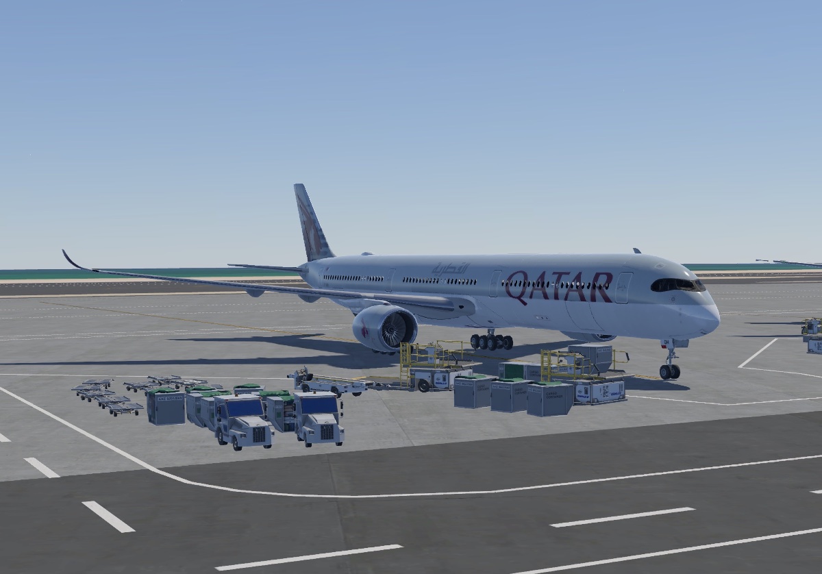 Airbus A350-1000 — Qatar Airways