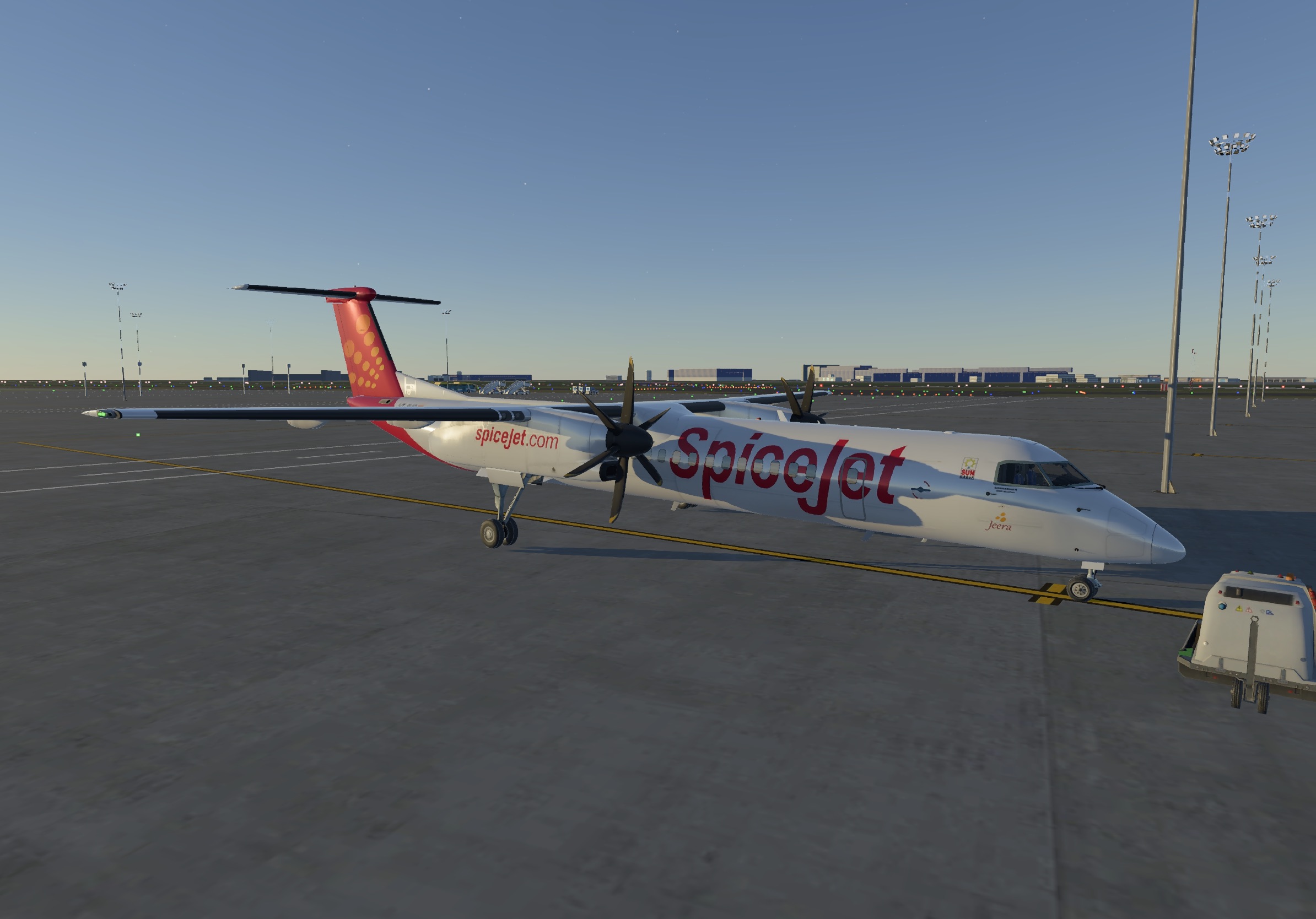 Bombardier Dash 8-Q400 — SpiceJet