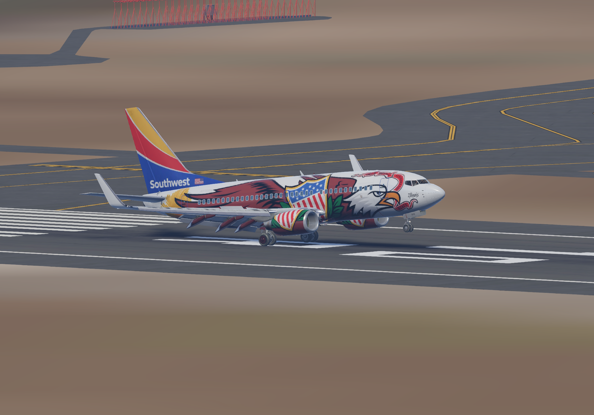 Boeing 737-700 — Southwest - Illinois One