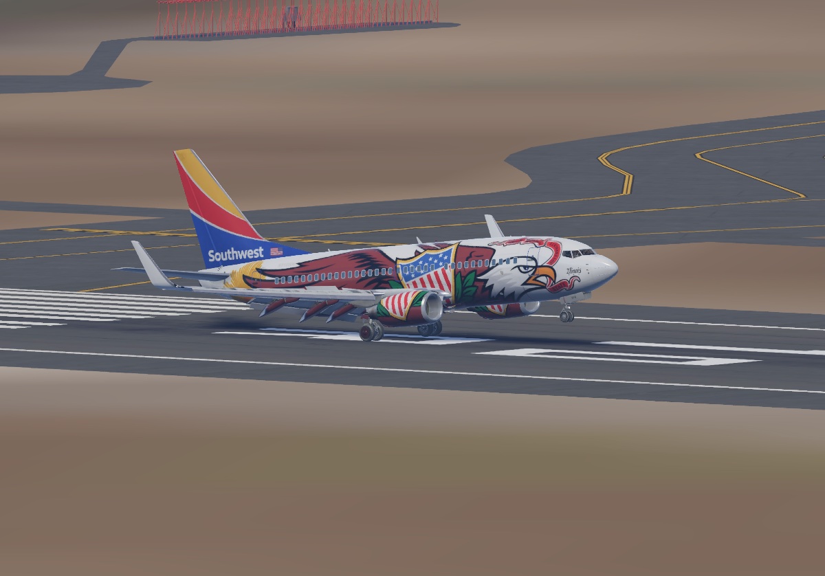 Boeing 737-700 — Southwest - Illinois One