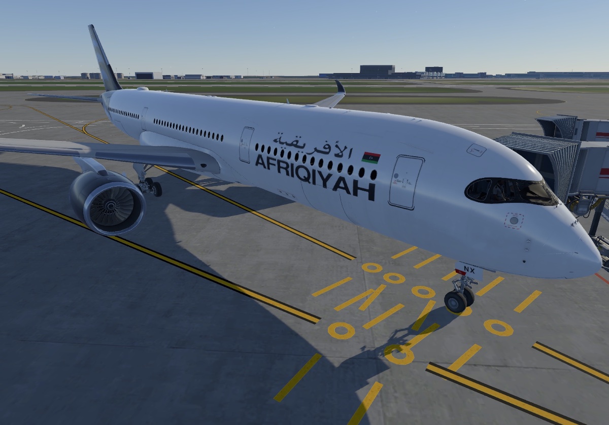 Airbus A350-900 — Afriqiyah Airways
