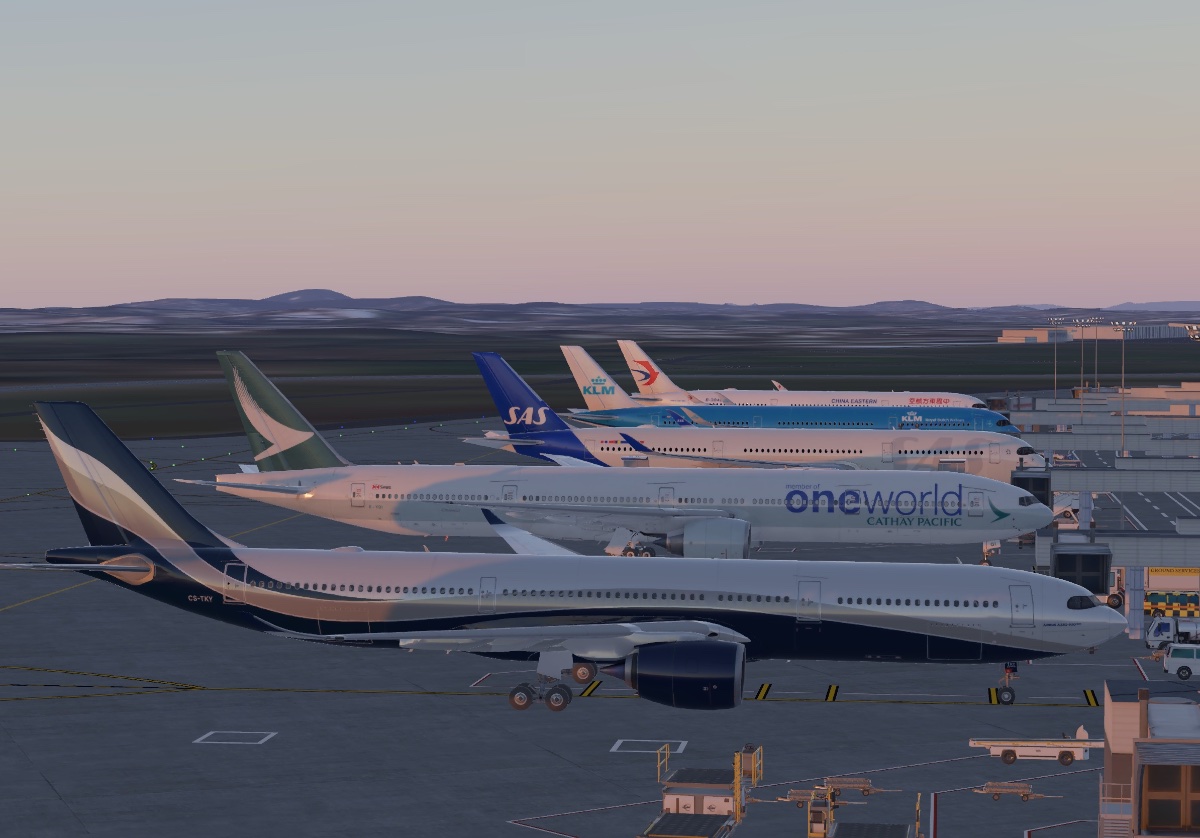 Boeing 777-300ER — Cathay Pacific - oneworld