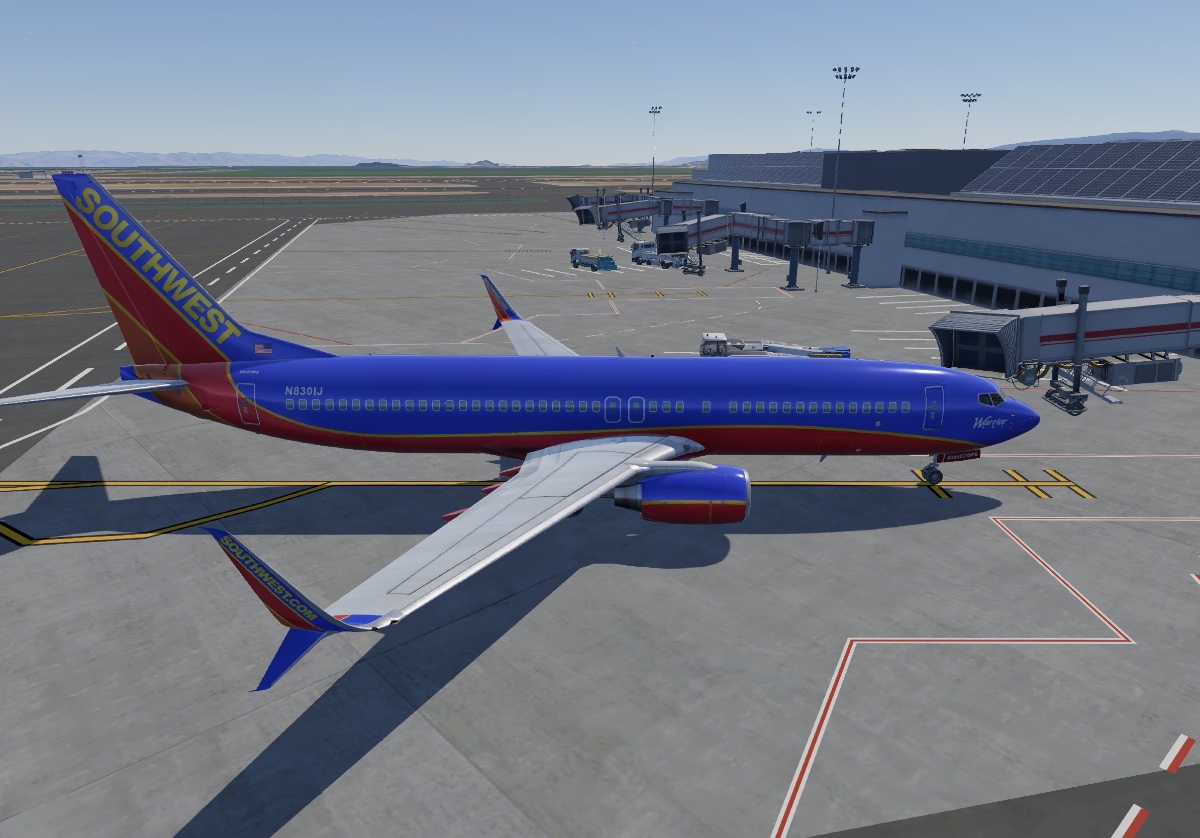 Boeing 737-800 — Southwest - Canyon Blue