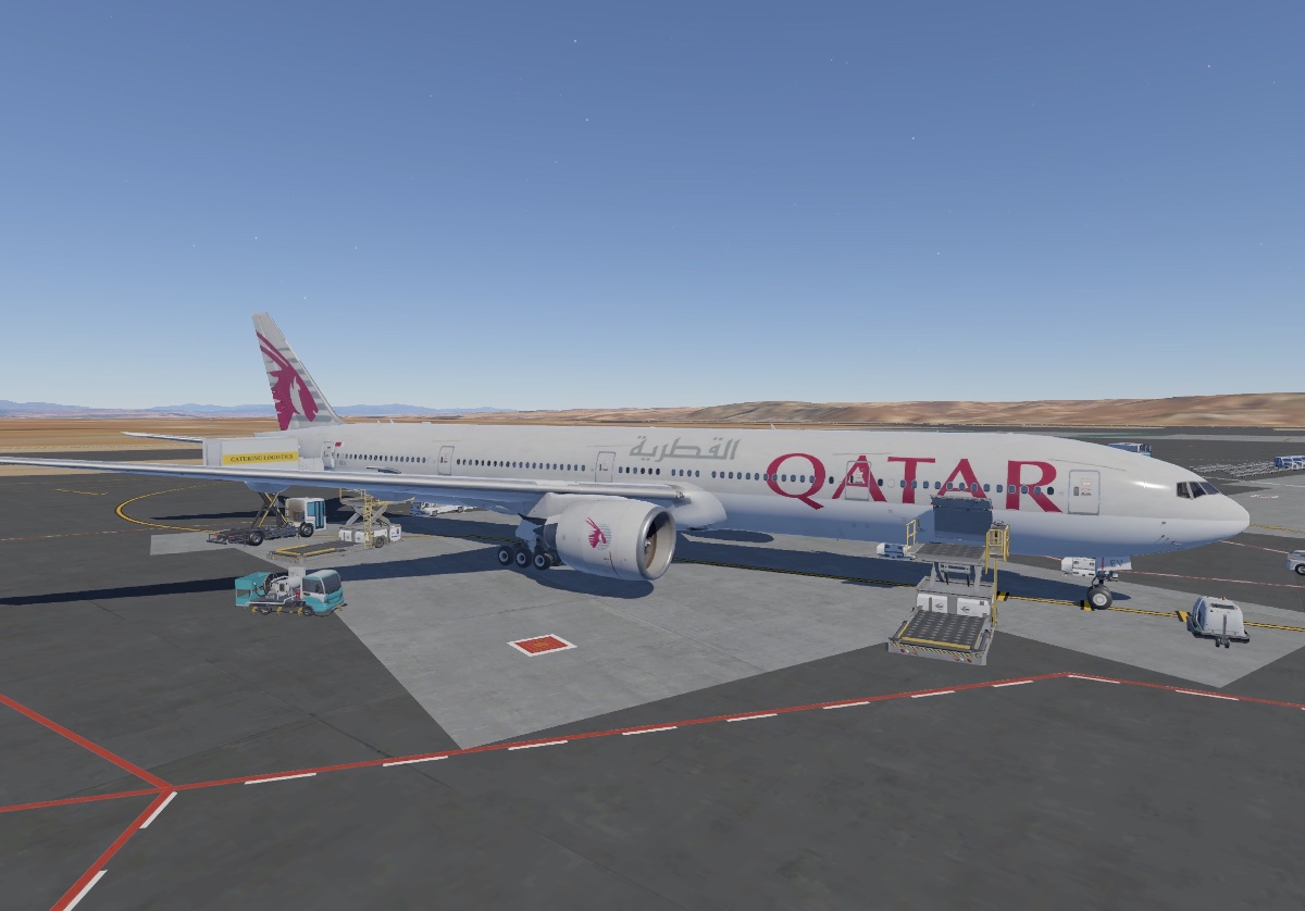 Boeing 777-300ER — Qatar Airways