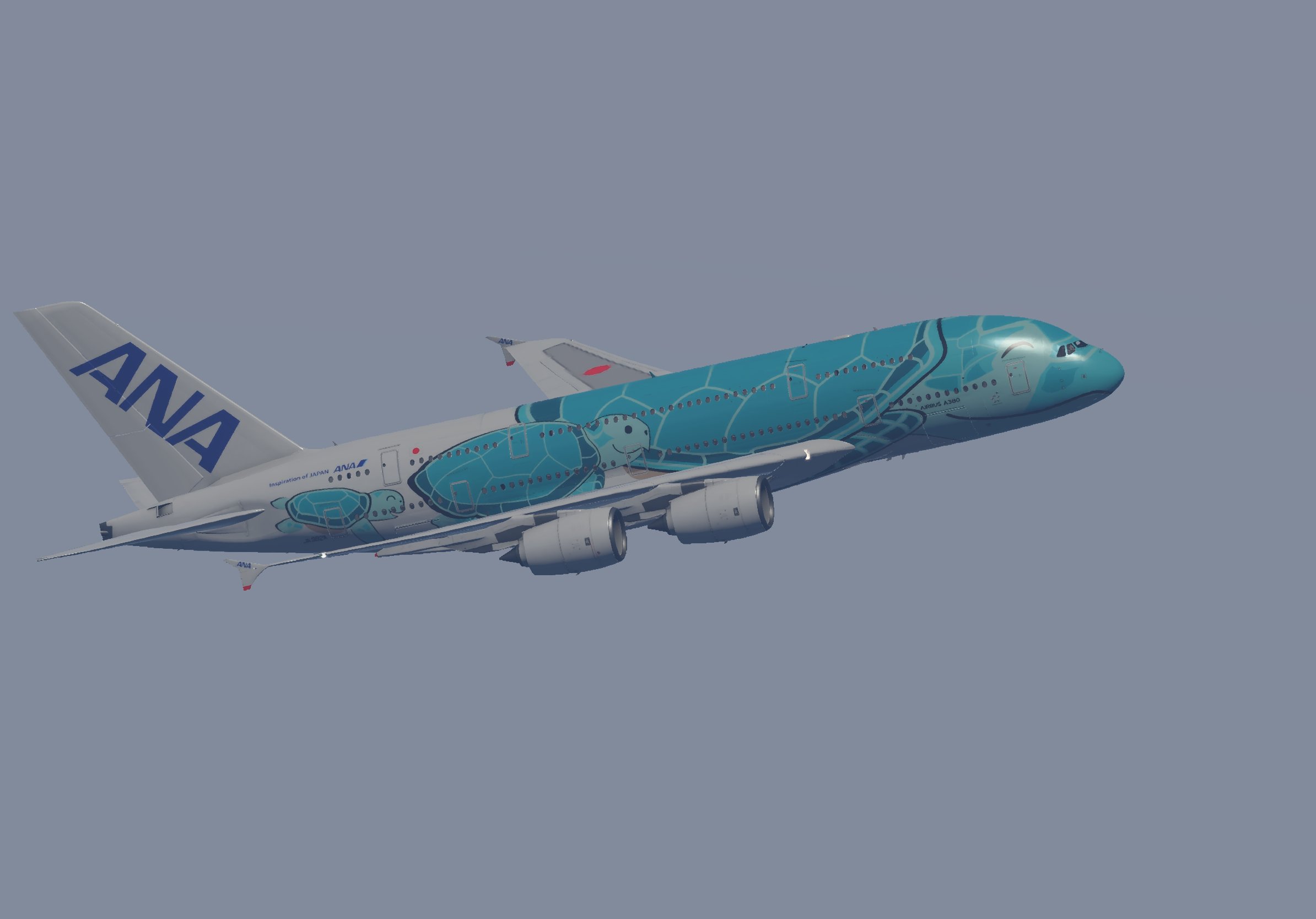 Airbus A380 — ANA - Kai