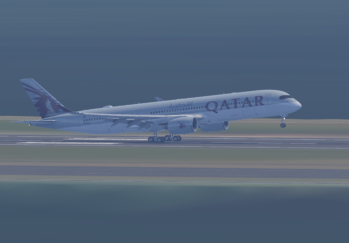 Airbus A350-900 — Qatar Airways