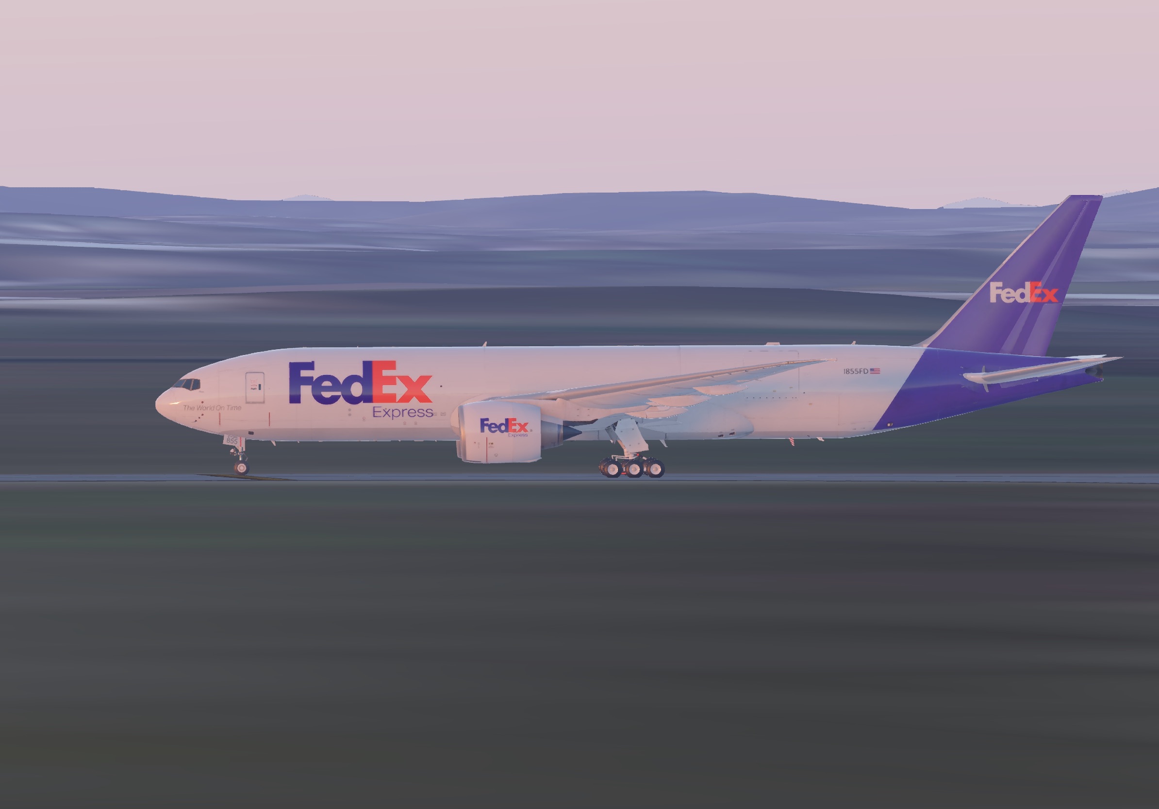 Boeing 777F — FedEx