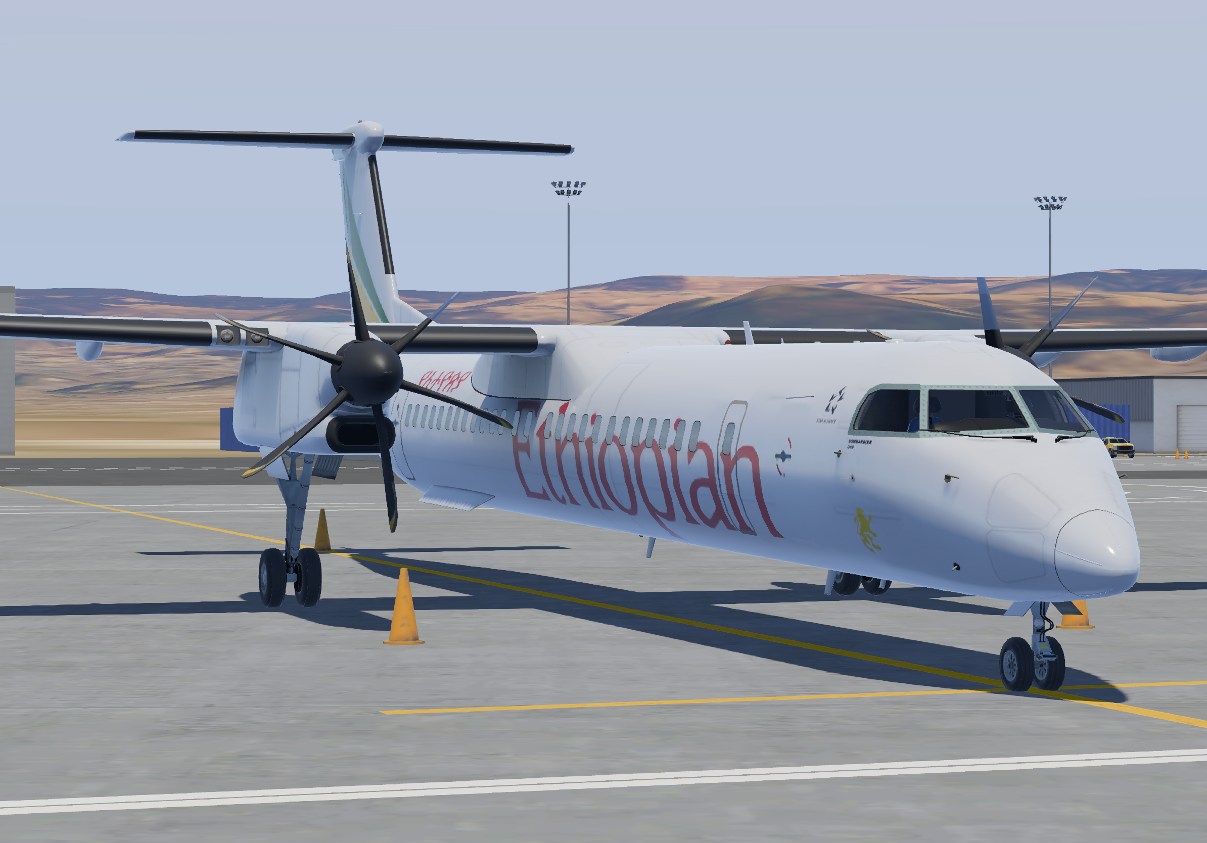 Bombardier Dash 8-Q400 — Ethiopian Airlines