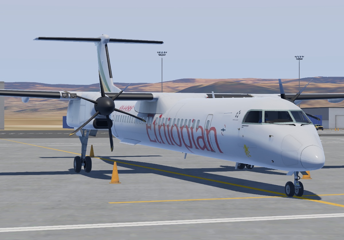 Bombardier Dash 8-Q400 — Ethiopian Airlines