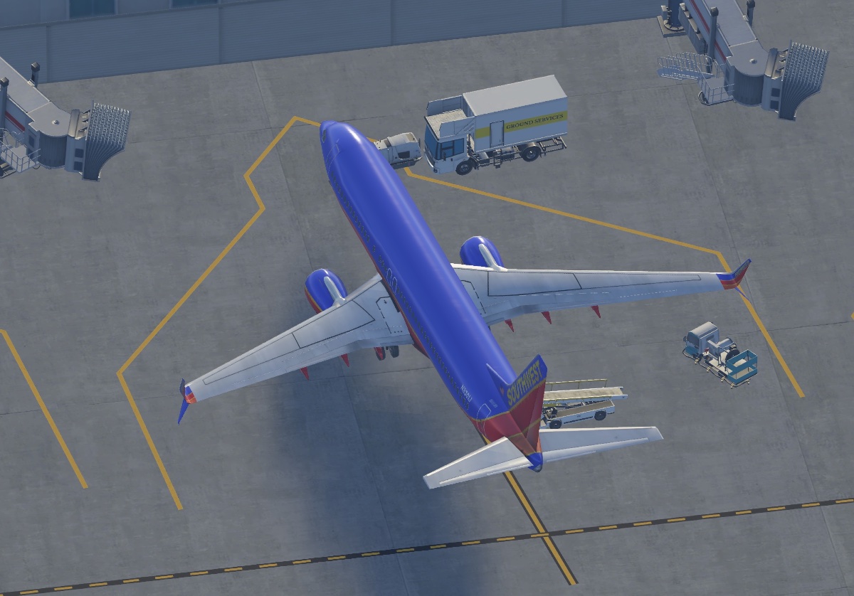 Boeing 737-800 — Southwest - Canyon Blue
