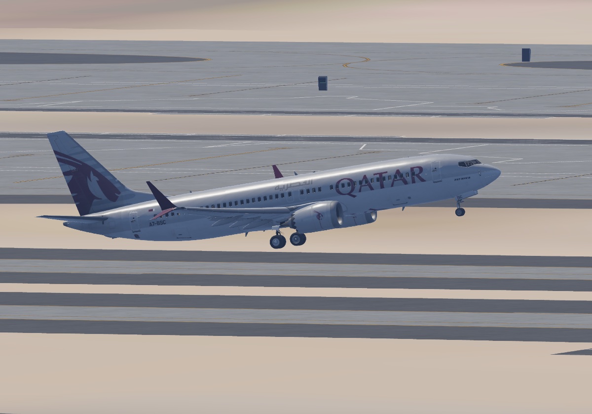 Boeing 737-8 MAX — Qatar Airways