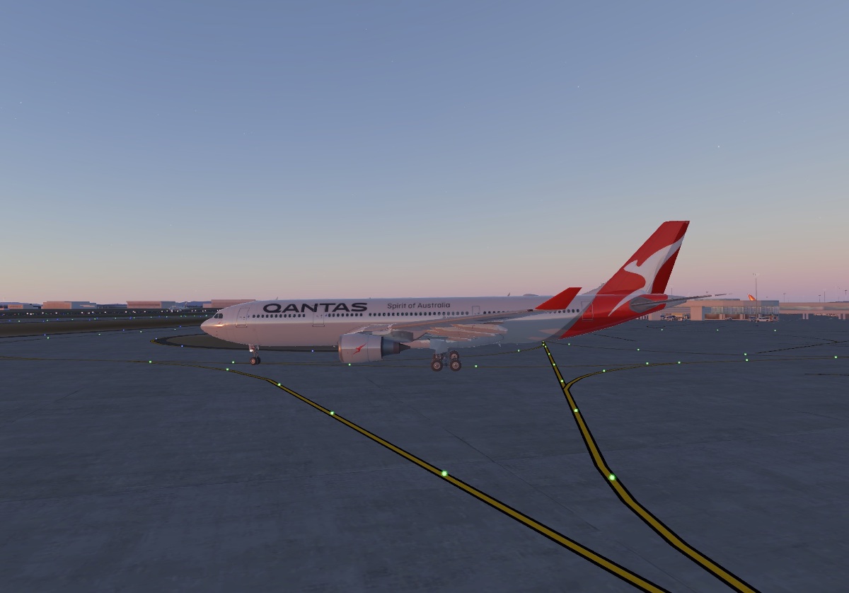 Airbus A330-200 — Qantas