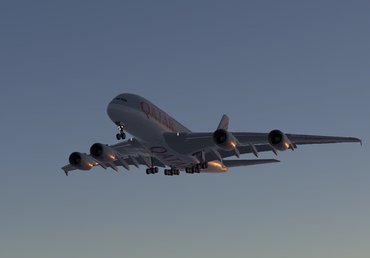 Airbus A380 — Qatar Airways