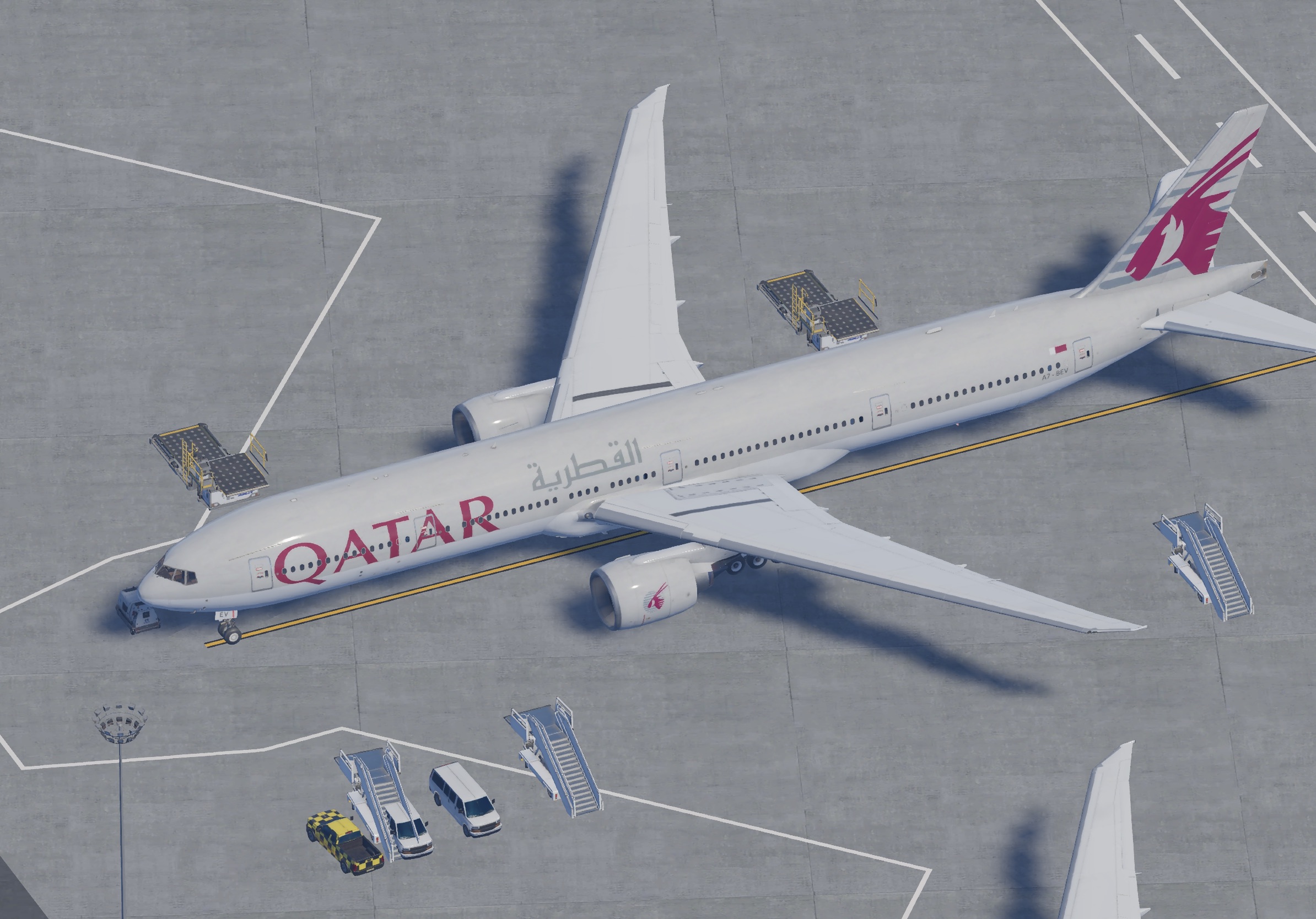 Boeing 777-300ER — Qatar Airways