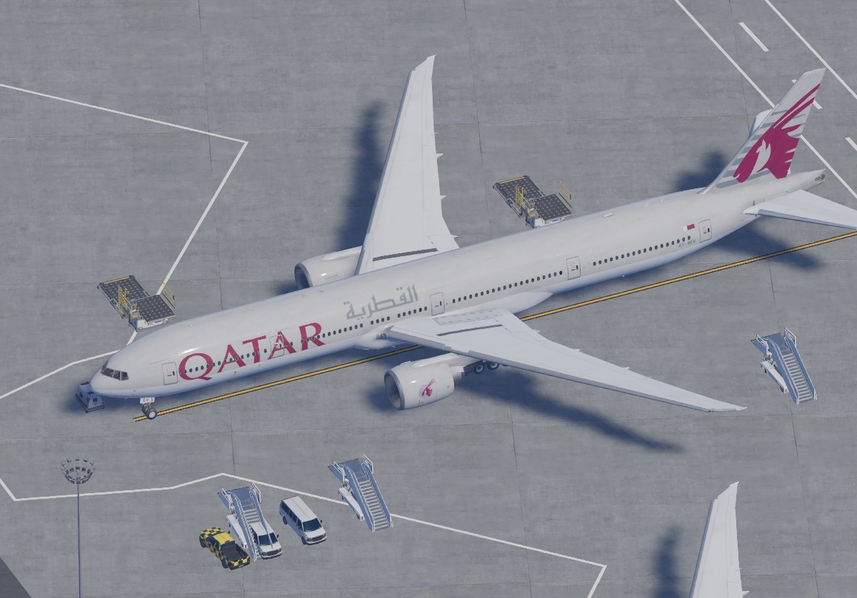 Boeing 777-300ER — Qatar Airways