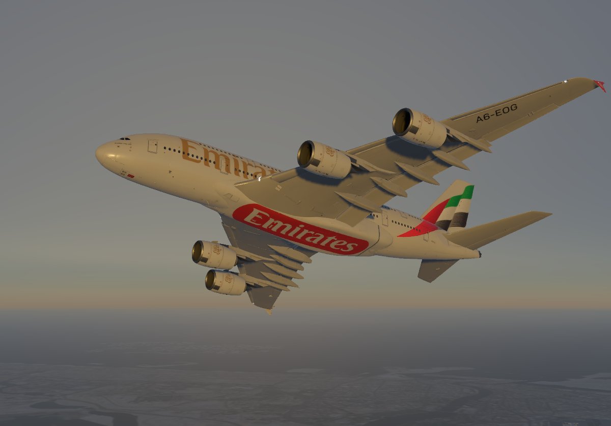 Airbus A380 — Emirates - 2023