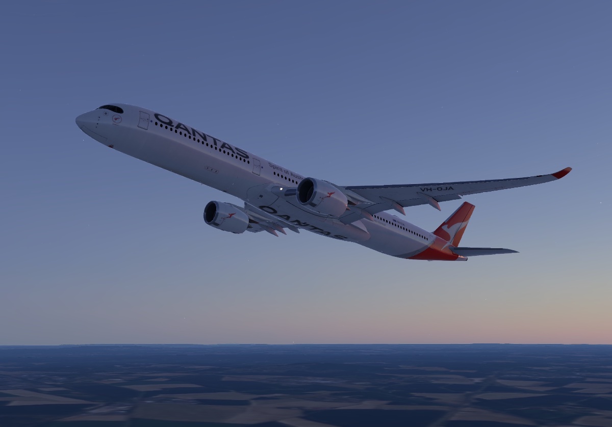 Airbus A350-1000 — Qantas