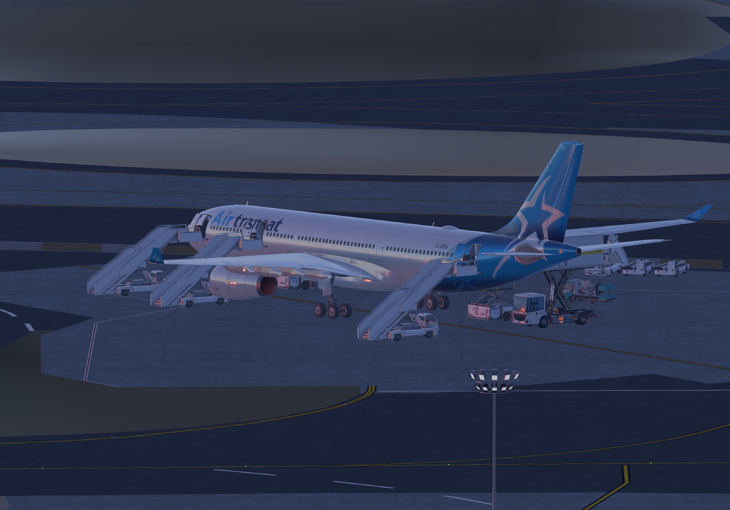 Airbus A330-200 — Air Transat
