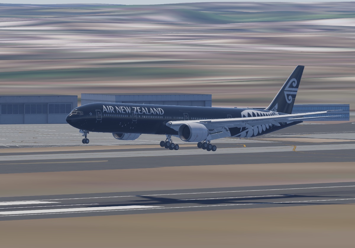 Boeing 777-300ER — Air New Zealand - All Blacks