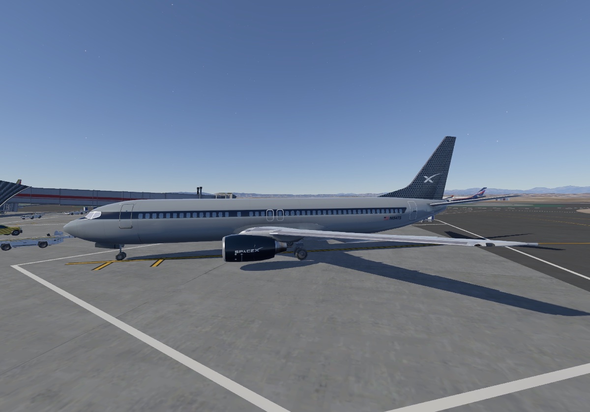 Boeing 737-800 — SpaceX