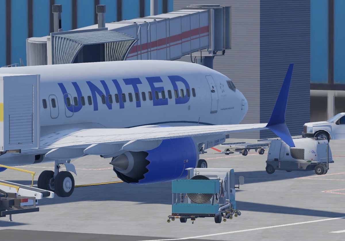 Boeing 737-8 MAX — United Airlines