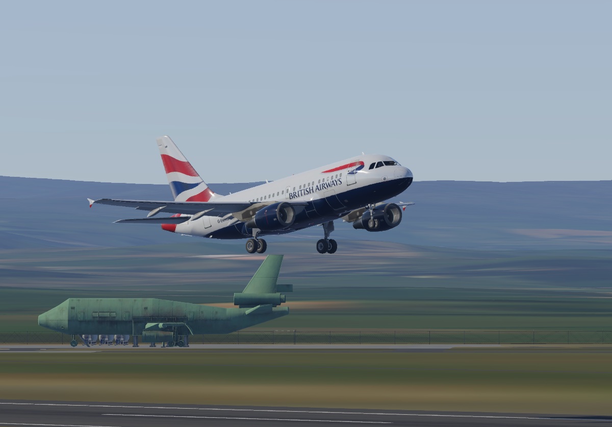 Airbus A318 — British Airways