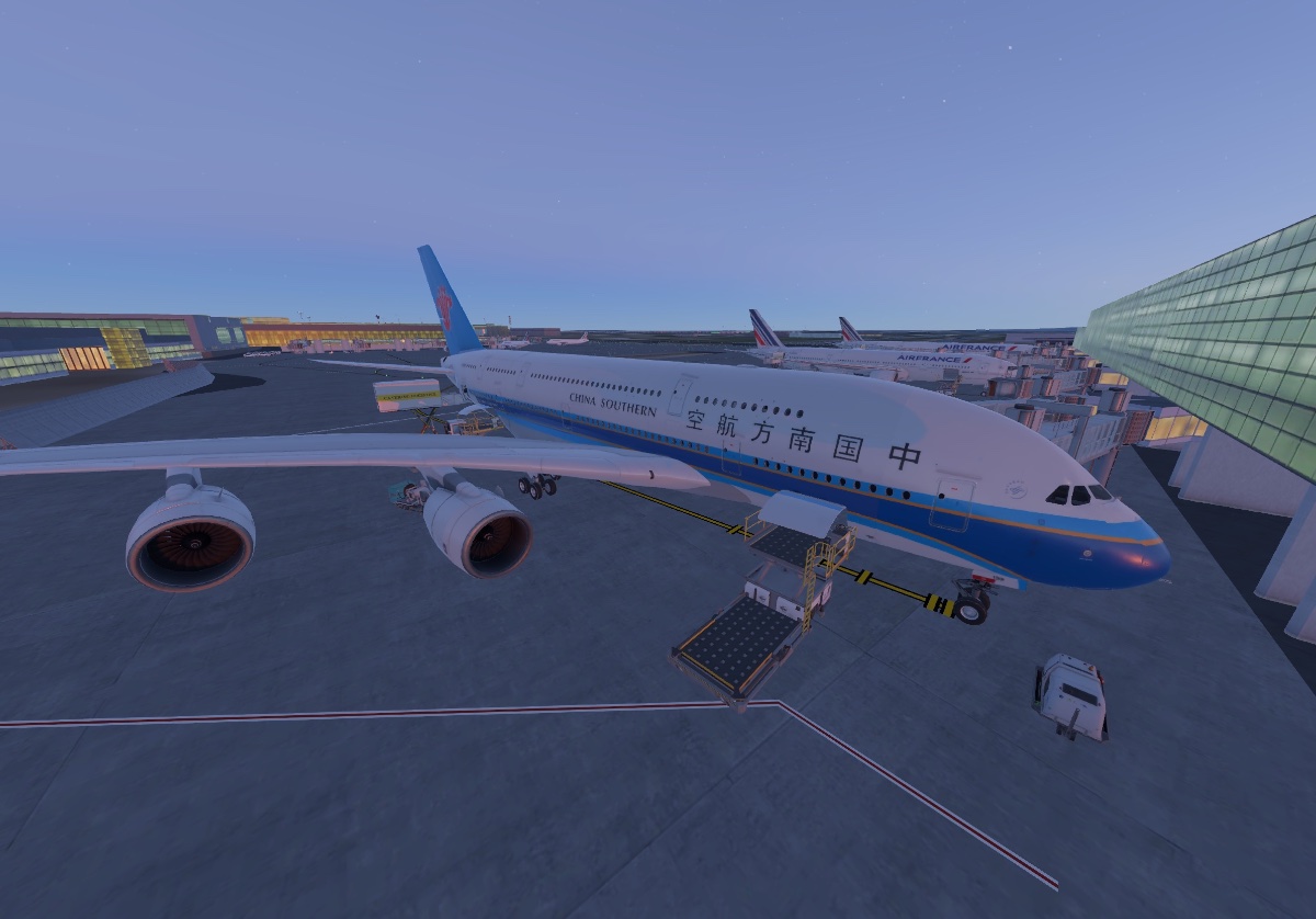 Airbus A380 — China Southern