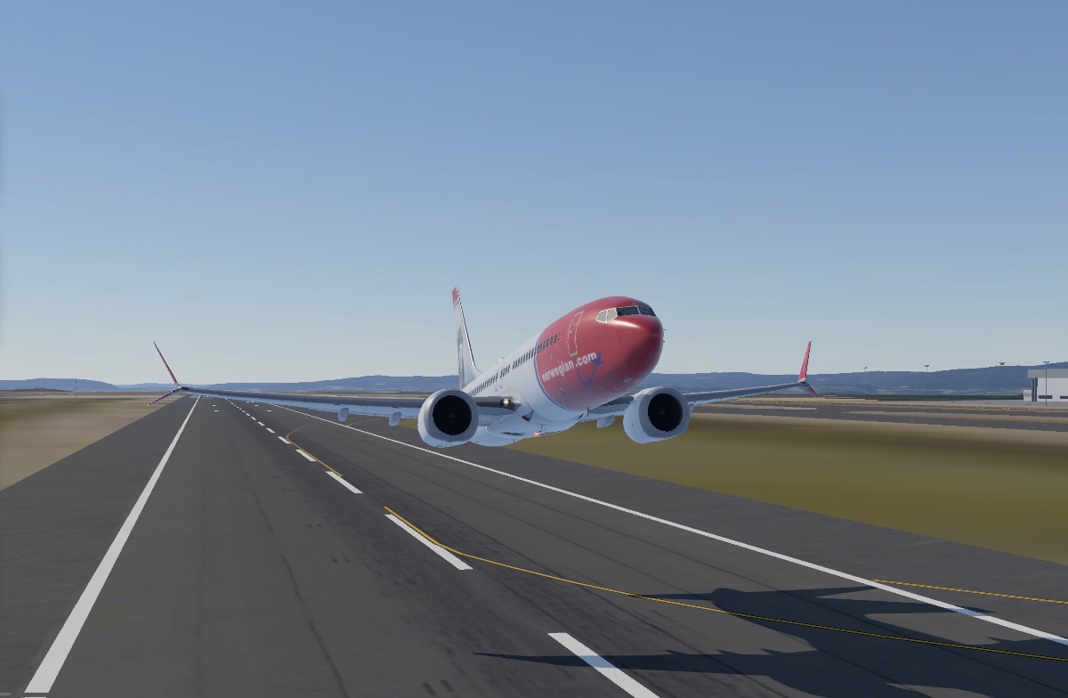 Boeing 737-8 MAX — Norwegian Air Sweden