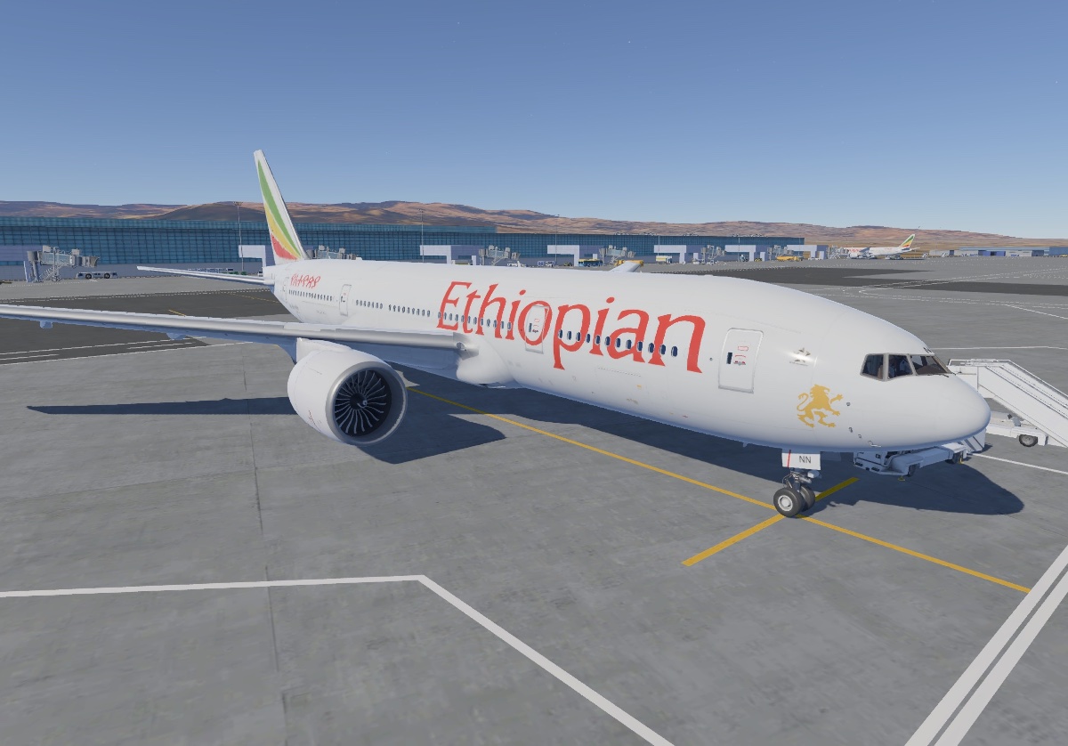 Boeing 777-200LR — Ethiopian Airlines