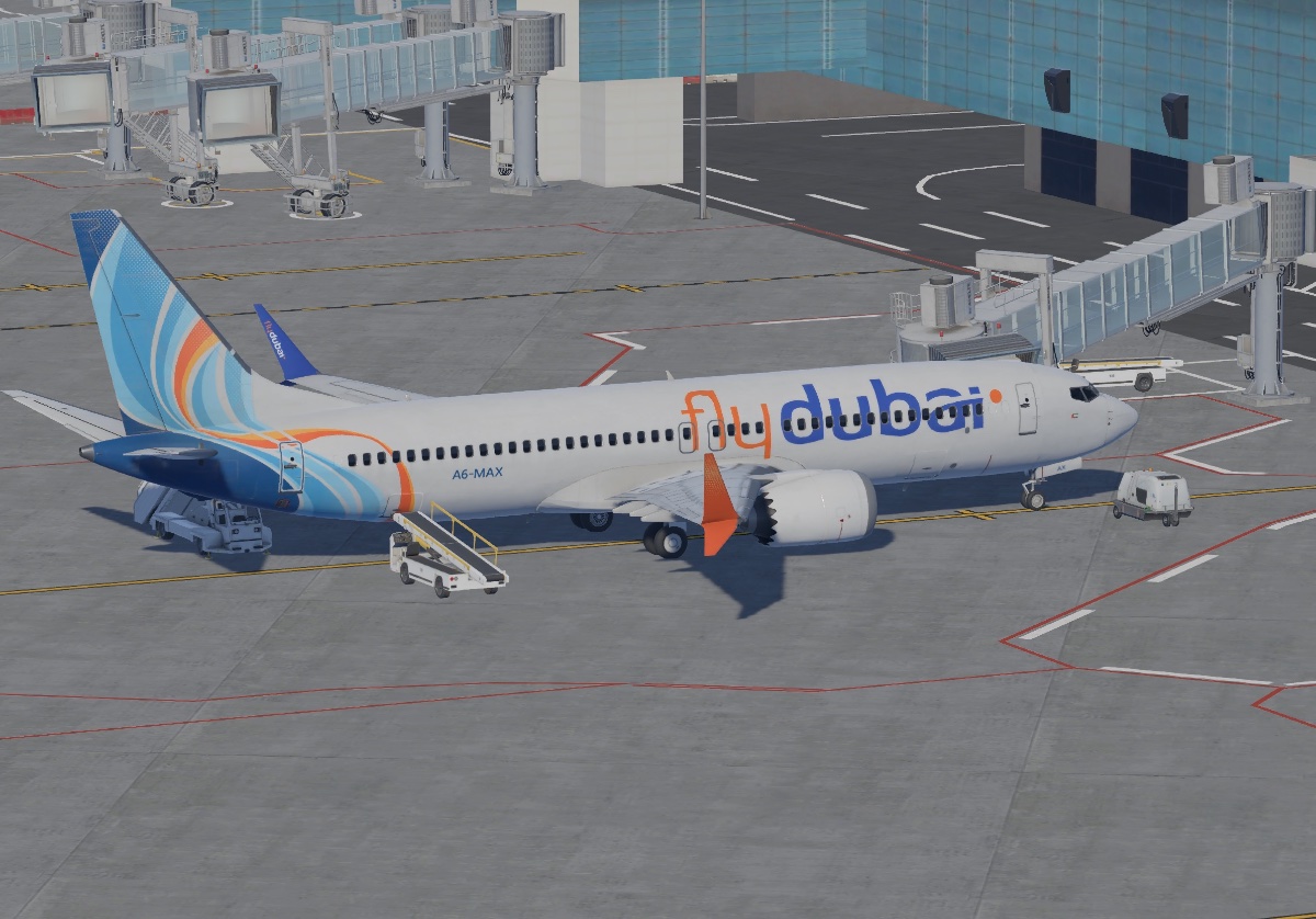 Boeing 737-8 MAX — flydubai