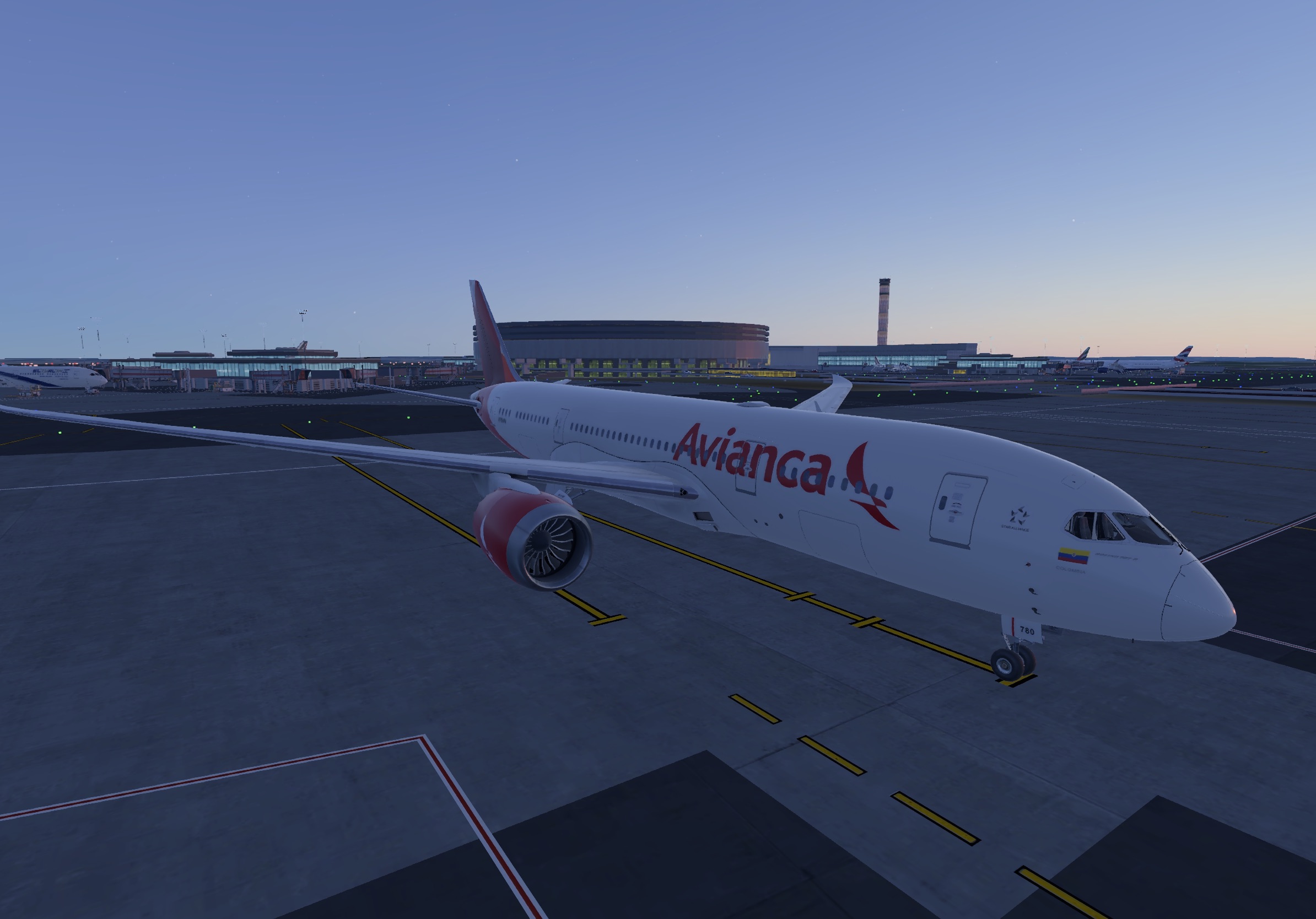 Boeing 787-8 — Avianca